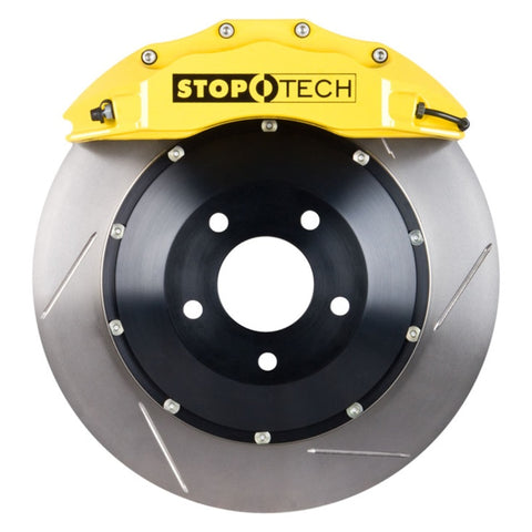 StopTech 08-13 BMW 135i Front BBK w/ 355x32 Yellow ST-60 Calipers Slotted Rotors Pads and Lines