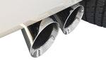 Corsa Cat Back Exhaust, Sport, 3in, Single Side Twin Polished 4in Tips, 2015 Chevy Tahoe/GMC Yukon