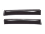 WeatherTech 2017+ Chrysler Pacifica Rear Side Window Deflectors - Dark Smoke