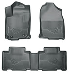 Husky Liners 2013 Honda Accord WeatherBeater Black Front & 2nd Seat Floor Liners (4-Door Sedan Only)