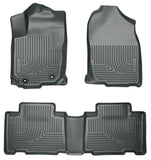 Husky Liners 2013 Honda Accord WeatherBeater Grey Front & 2nd Seat Floor Liners (4-Door Sedan Only)