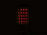 ANZO 1999-2007 Chevrolet Silverado 1500 LED Taillights Chrome