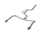 afe 19-21 VW Jetta GLI L4-2.0L (t) MACH Force-Xp 3in to 2-1/2in SS Cat-Back Exhaust System -Polished
