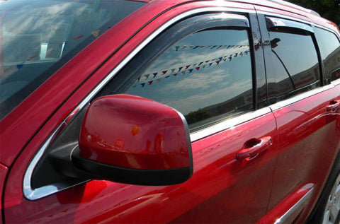 EGR 11+ Jeep Grand Cherokee In-Channel Window Visors - Set of 4 (575131)