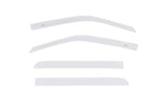 AVS 15-18 Ford F-150 Supercrew Low Profile Color Match Ventvisors 4pc - Oxford White