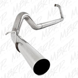 MBRP 03-07 Ford F-250/350 6.0L 4in Turbo Back Off Road Single No Muffler T409 Exhaust System