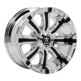 RBP 94R 20x10 6x135 BP / 5.5 BS 0mm Offset 87mm CB (Hub Centric) Chrome w/Black Inserts Wheel