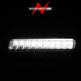 ANZO 2018-2021 Jeep Wrangler LED Side Markers Chrome Housing Smoke Lens w/ Sequential Signal