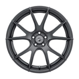 Forgestar F222 20X9.5 CF5V DC 5X114.3 ET29 BS6.4 Satin Black 72.56