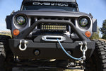 DV8 Offroad 07-18 Jeep Wrangler JK/JL FS-15 Steel Stubby Front Bumper w/ Fog Lights