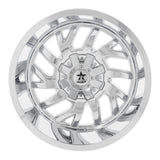 RBP 65R Glock 22x14 5x127 BP / 4.5 BS -76mm Offset 78mm CB (Hub Centric) Chrome Wheel