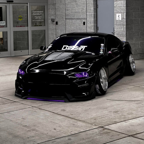 purple ColorSHIFT headlights
