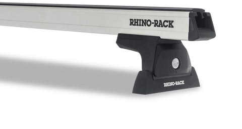 Rhino-Rack Heavy Duty 54in 2 Bar Roof Rack (No Tracks) - Silver
