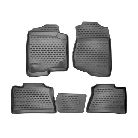 Westin 2009-2014 Ford F150 SuperCrew Profile Floor Liners 4pc - Black