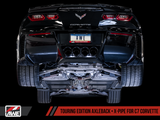 AWE Tuning 14-19 Chevy Corvette C7 Z06/ZR1 (w/o AFM) Track Edition Axle-Back Exhaust w/Black Tips