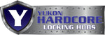 Yukon Gear Hardcore Locking Hub Set For Dana 60 / 35 Spline. 99-04 Ford