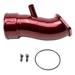 Wehrli 2020+ Chevrolet 6.6L L5P Duramax 3.5in Intake Horn w/PCV Port - WCFab Red