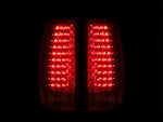ANZO 2007-2014 Chevrolet Suburban LED Taillights Red/Clear G4