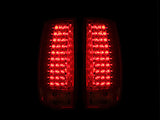 ANZO 2007-2014 Chevrolet Suburban LED Taillights Red/Clear G4