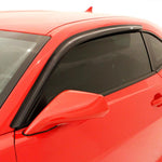 AVS 98-03 Dodge CB300 (w/o Vent Windows) Ventvisor Outside Mount Window Deflectors 2pc - Smoke