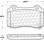 StopTech Street Select Brake Pads - Front