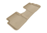 3D MAXpider 2009-2013 Pontiac/Toyota Vibe/Matrix Kagu 2nd Row Floormats - Tan
