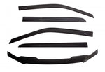 AVS 11-16 Ford F-350 Super Duty Supercrew Ventvisor & Aeroskin Deflector Combo Kit - Matte Black