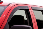 AVS 2019 Chevrolet Silverado 1500 Ext. Cab Ventvisor Front & Rear Window Deflectors 4pc - Smoke