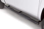 Lund 07-17 Jeep Wrangler (2Dr) 4in. Oval Curved Steel Nerf Bars - Black