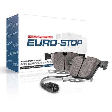 Power Stop 12-16 BMW 528i xDrive Euro-Stop ECE-R90 Front Brake Pads
