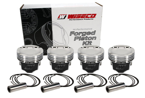 Wiseco 1400 HD 1st Gen 6 Bolt 4G63 Turbo -14cc Piston Shelf Stock Kit