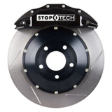 StopTech 10+ Camaro SS Front BBK w/ Black ST-60 Calipers Slotted 380x32mm Rotors Pads and SS Line