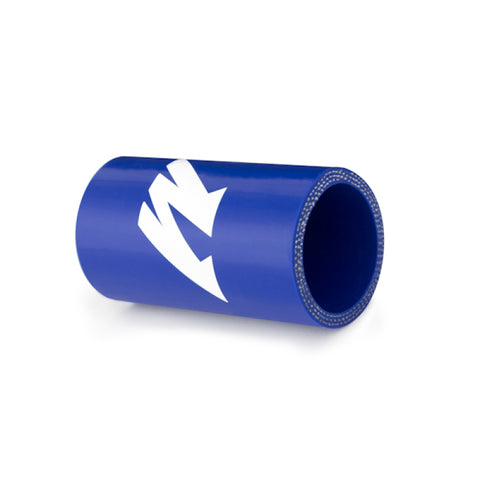 Mishimoto 1.375in Straight Blue Hose Coupler