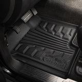 Lund 07-17 Jeep Wrangler Catch-It Floormat Front Floor Liner - Black (2 Pc.)