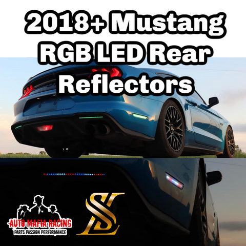 Striker Lights - 2018+ Mustang RGB LED Rear Reflectors