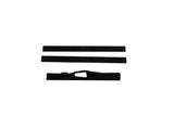 AVS 96-99 GMC C1500 (3 Door) Stepshields Door Sills 3pc - Black