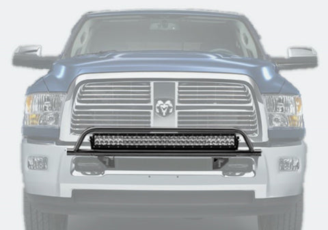 N-Fab Off Road Light Bar 04-17 Dodge Ram 2500/3500 - Tex. Black