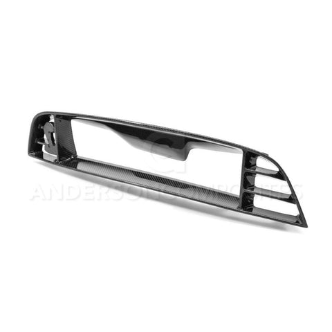 Anderson Composites 10-14 Ford Mustang/Shelby GT500 Front Upper Grille (w/ Spot for Cobra Emblem)
