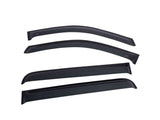 EGR 16-17 Nissan Titan Crew Cab SlimLine Tape-On WindowVisors Set of 4 - Light Smoke (576001)