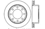 StopTech 00-08 Chevy Avalanche Slotted & Drilled Left Rear Rotor