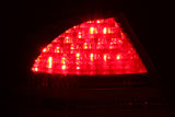 ANZO 2000-2005 Mercedes Benz S Class W220 LED Taillights Red/Clear