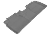 3D MAXpider 2012-2017 Toyota Camry/Camry Hybrid Kagu 2nd Row Floormats - Gray