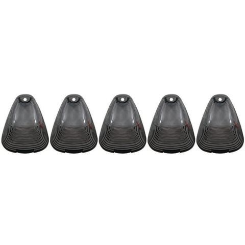 ANZO 1999-2015 Ford F-350 LED Cab Roof Light Kit Smoke 5pc