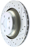 StopTech Select Sport 13-14 Dodge Challenger SRT8 Drilled and Slotted Rear Left Brake Rotor