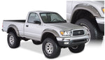 Bushwacker 95-04 Toyota Tacoma Fleetside Cutout Style Flares 4pc 74.5in Bed w/ 4WD Only - Black