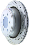 StopTech Select Sport 12-18 Ford F-150 Slotted and Drilled Rear Left Brake Rotor