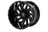 RBP 65R Glock 22x14 5x127 BP / 4.5 BS -76mm Offset 78mm CB (Hub Centric) Gloss Black Wheel
