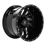 RBP 65R Glock 22x14 5x127 BP / 4.5 BS -76mm Offset 78mm CB (Hub Centric) Gloss Black Wheel
