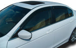 Stampede 2008-2012 Honda Accord Sedan Tape-Onz Sidewind Deflector 4pc - Smoke