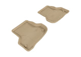 3D MAXpider 2006-2013 Audi A3 Kagu 2nd Row Floormats - Tan